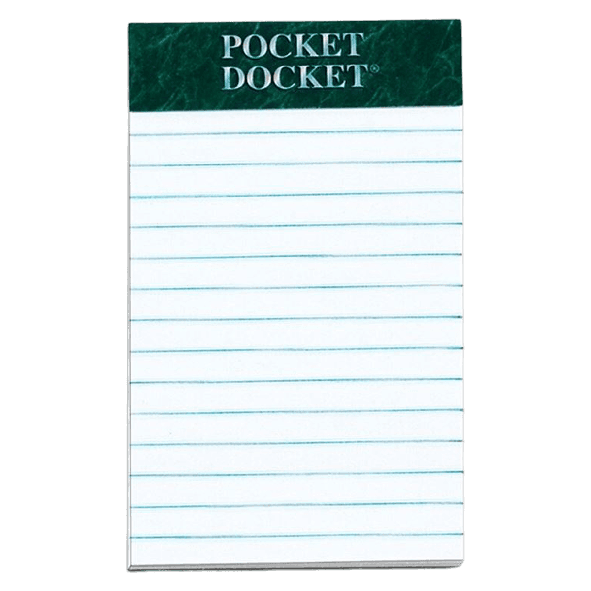 Tops Business Forms Q1 Perforated Writing Pad, 3" x 5", Legal Ruled, 50 Sheets, White, 12/Pack - Q1 Pad Perf Dkt 3x5 White - Image 1