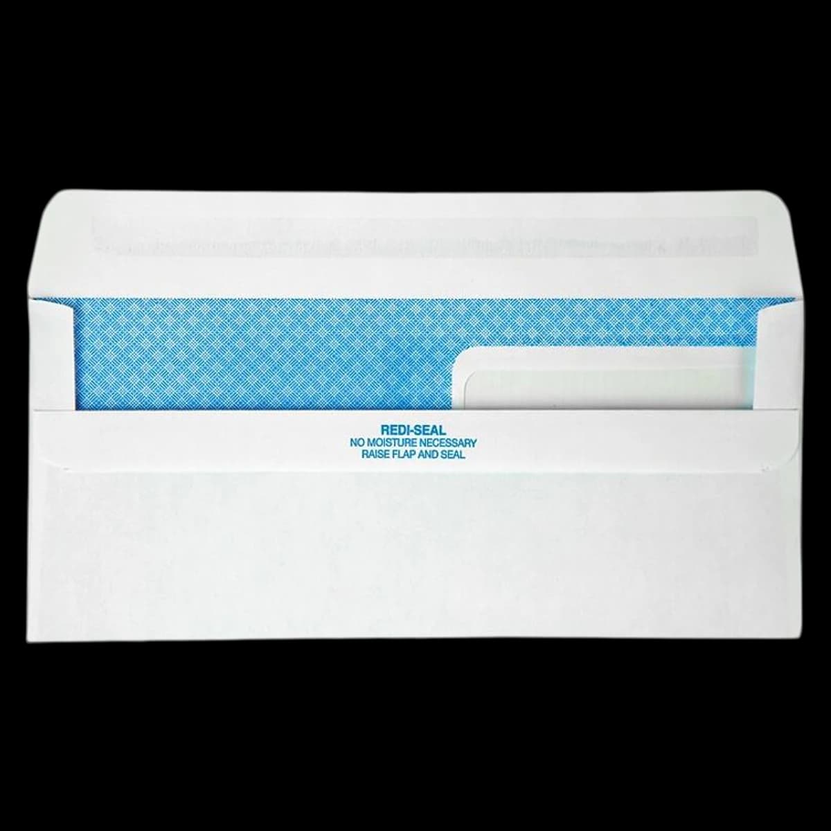 Office Depot Envelope #9 Double Window Security, White, 3 7/8 in x 8 7/8 in, 500/Box - Envelope #9 Dbl. Window - Image 1