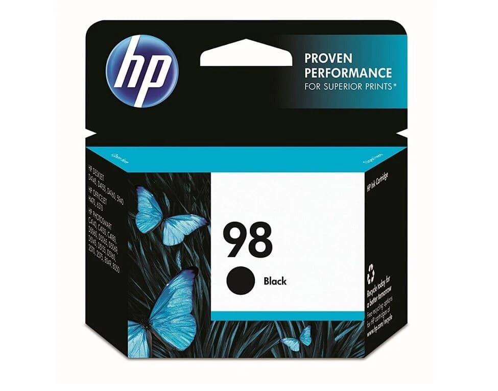 HP 98 Black Original Ink Cartridge, C9364WN - Cartridge Inkjet 98 Black - Image 1