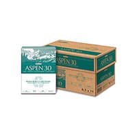 Boise Aspen 30% Recycled Multipurpose Paper, Legal Size, White, 500 Sheets/Ream, 10 Reams/Case - Paper Boise Aspn 30%Rcy Lgl Wh - Image 1