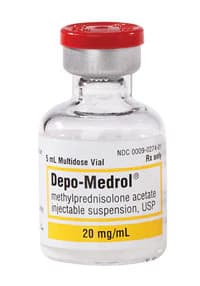 Depo-Medrol Injection 20mg/mL, MDV, 5mL Vial - Depo-Medrol Inj MDV - Image 1