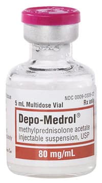Depo-Medrol Injection 80mg/mL, MDV 5mL, 25/Package - Depo-Medrol Inj MDV 5ml - Image 1