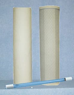 O-So Pure Annual Service Kit for DWS-POE / DWS-EF3, 20" BB Filters, Includes Filter Set, 2 O-Rings, 1 UV Lamp - O-So Pure Annual service kit for DWS-POE, DWS-EF3. 20" BB filters. Includes 1 - Image 1