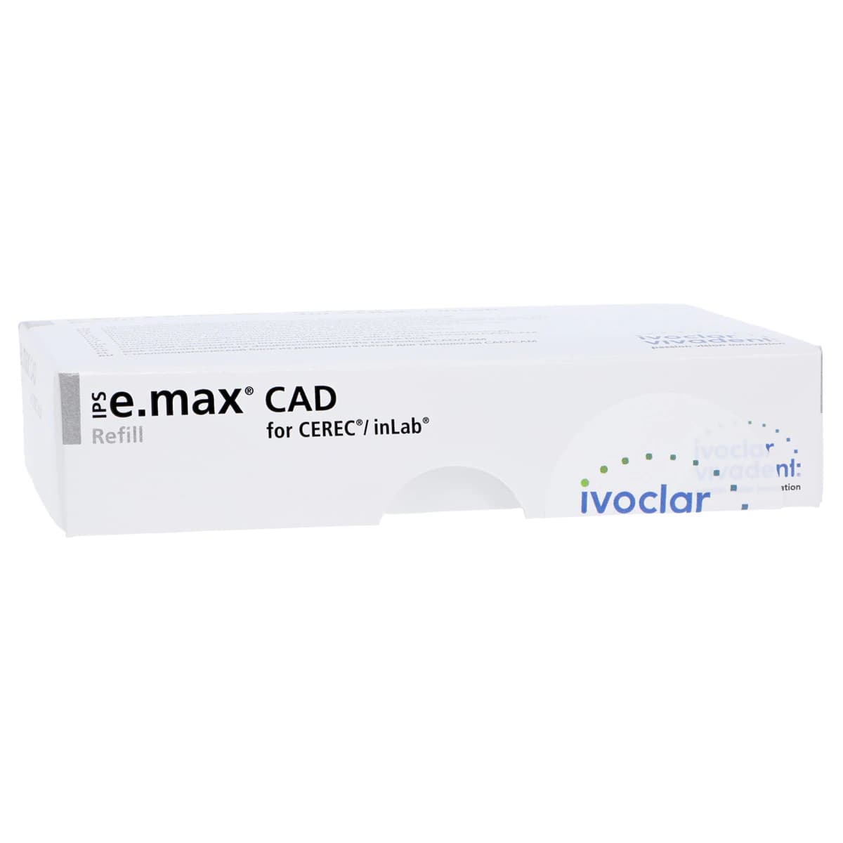 IPS e.max CAD HT CEREC/inLab Milling Block, Shade C2, Size C14, High Translucency, 5/Pkg - IPS e.max CAD CEREC/inLab HT C2 C14 (5) - Image 1
