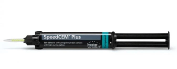 SpeedCEM Plus Resin Cement Syringe Refill, Transparent, 9 g, 3/Pkg, 692422WW - SpeedCEM® Plus - 3-Pack Refill - Transparent - Image 1