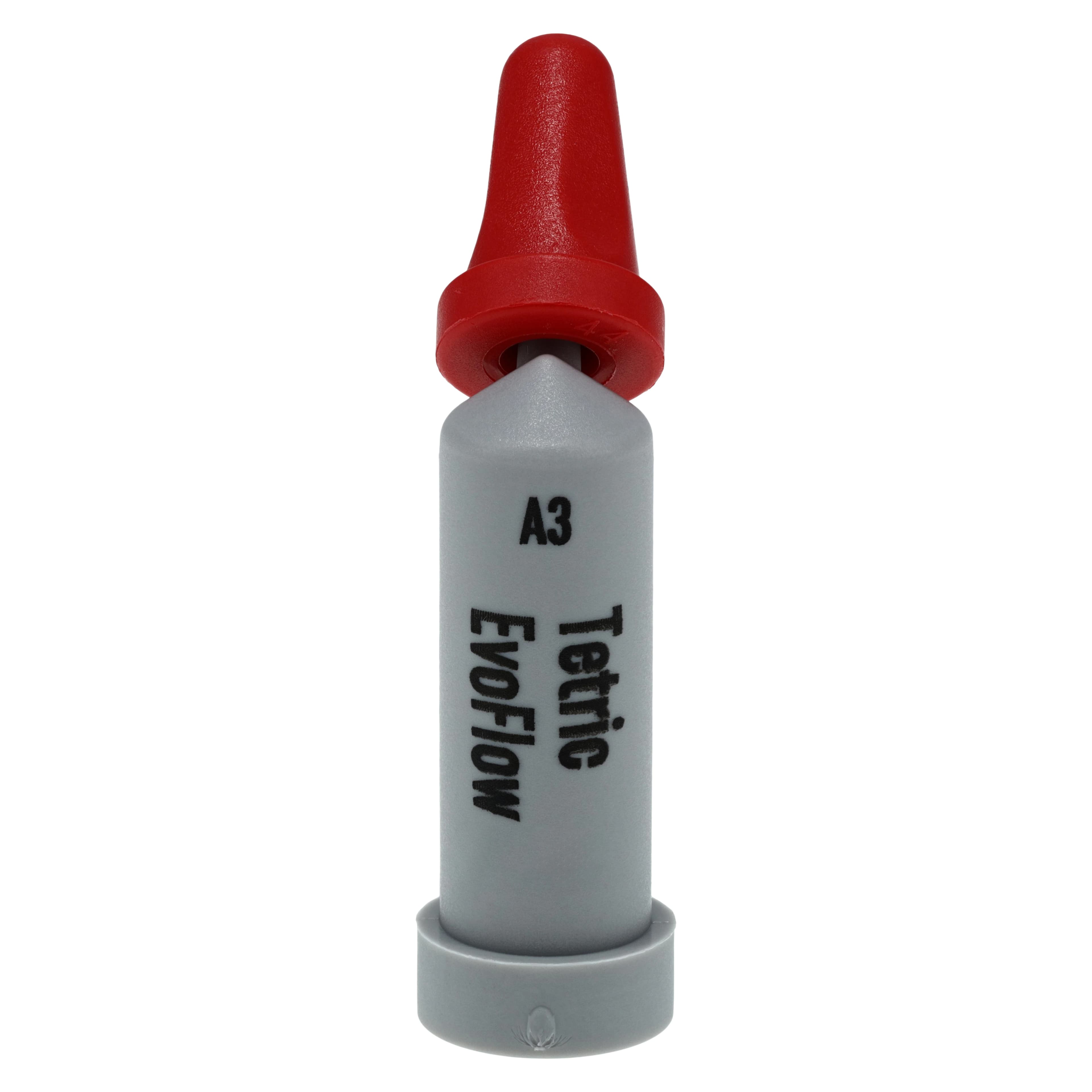 Tetric EvoFlow Flowable Composite Refill, Shade A3, 20 x 0.2 g Cavifils, 595989US - Tetric Evoflow Shade A3 .2g Cavifils Refill - Image 1