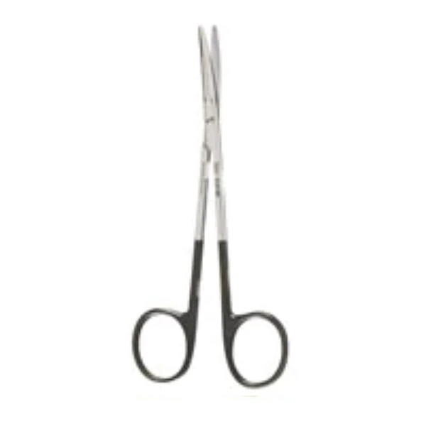 Miltex SuperCut Fomon Saber-Back Scissors, Curved, 5-1/4" (13.3 cm), Stainless Steel, Each - Scissor Fomon Saber-Back SprCt - Image 1