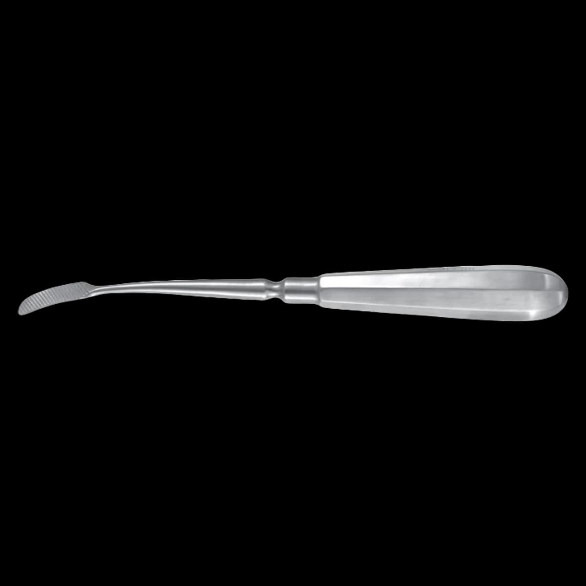 Padgett Reidy Nasal Rasp, Curved Serrated, 10mm, 9" (Miltex-Integra) - Rasp Reidy Nasal Cvd Serr 10mm - Image 1