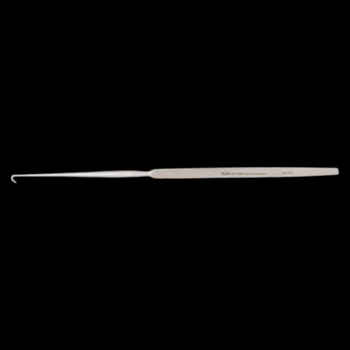 Miltex-Integra Cushing Dura Hook, Blunt, 6-1/2" - Cushing Dura Hook Blunt - Image 1