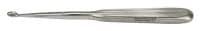 Miltex-Integra Bone or Dermal Curette, 6-1/4", Oval Size 3, Stainless Steel, Autoclavable, Reusable, Each - Bone Or Dermal Curette 6" - Image 1