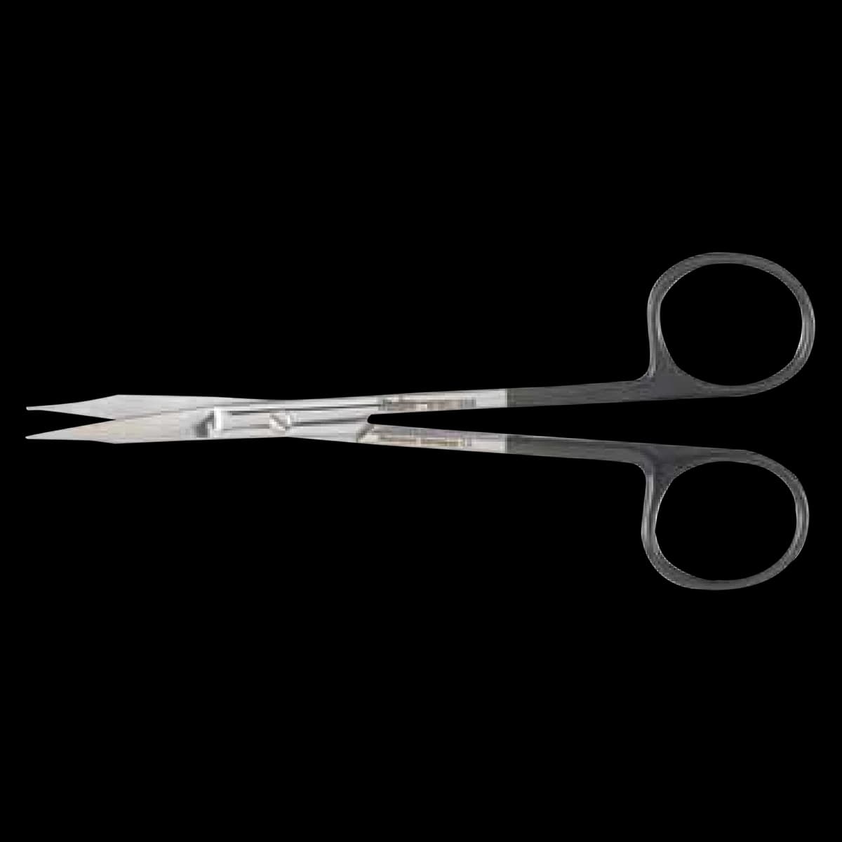 Miltex Goldman-Fox Surgical Scissors, Curved, SuperCut, 5" (13 cm), Stainless Steel, Reusable - Goldman Fox Scissor Cvd - Image 1