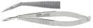 Miltex-Integra McClure Iris Scissors, Angled on Flat, 3-3/4" Stainless Steel, Each - Scissor McClure Iris - Image 1