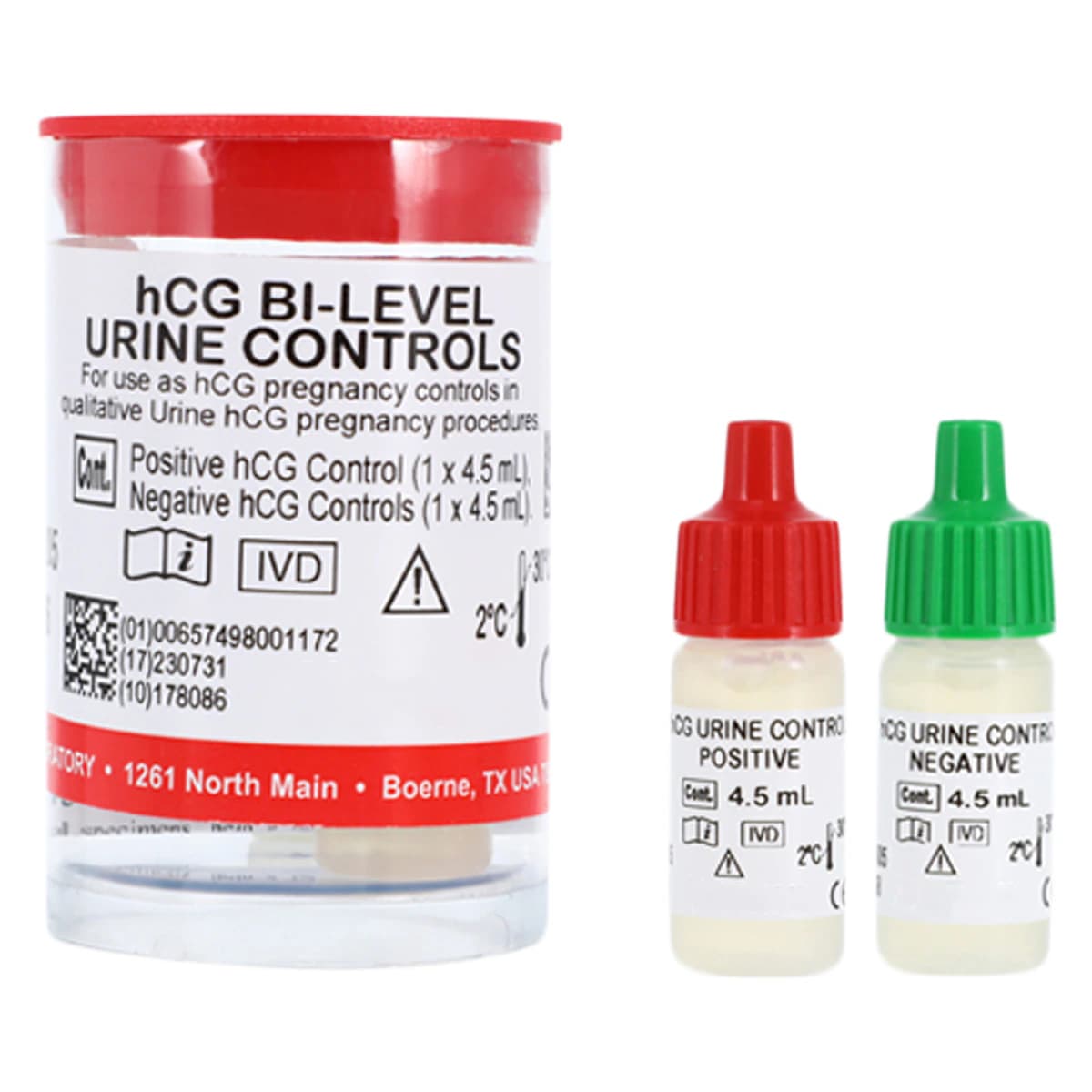 Stanbio Urine Control Bi-Level, High Positive/Negative Control for Analyzer, 2 x 5 mL - Urine Control Bi Level - Image 1