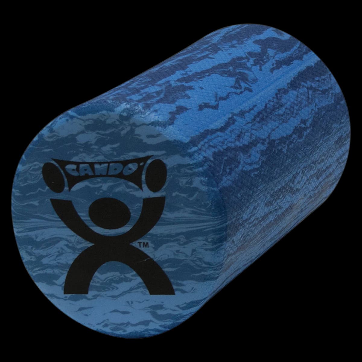 CanDo Positioning Roller, Round Foam EVA, 12" x 6", Blue, X-Firm - Roller Round Foam EVA - Image 1