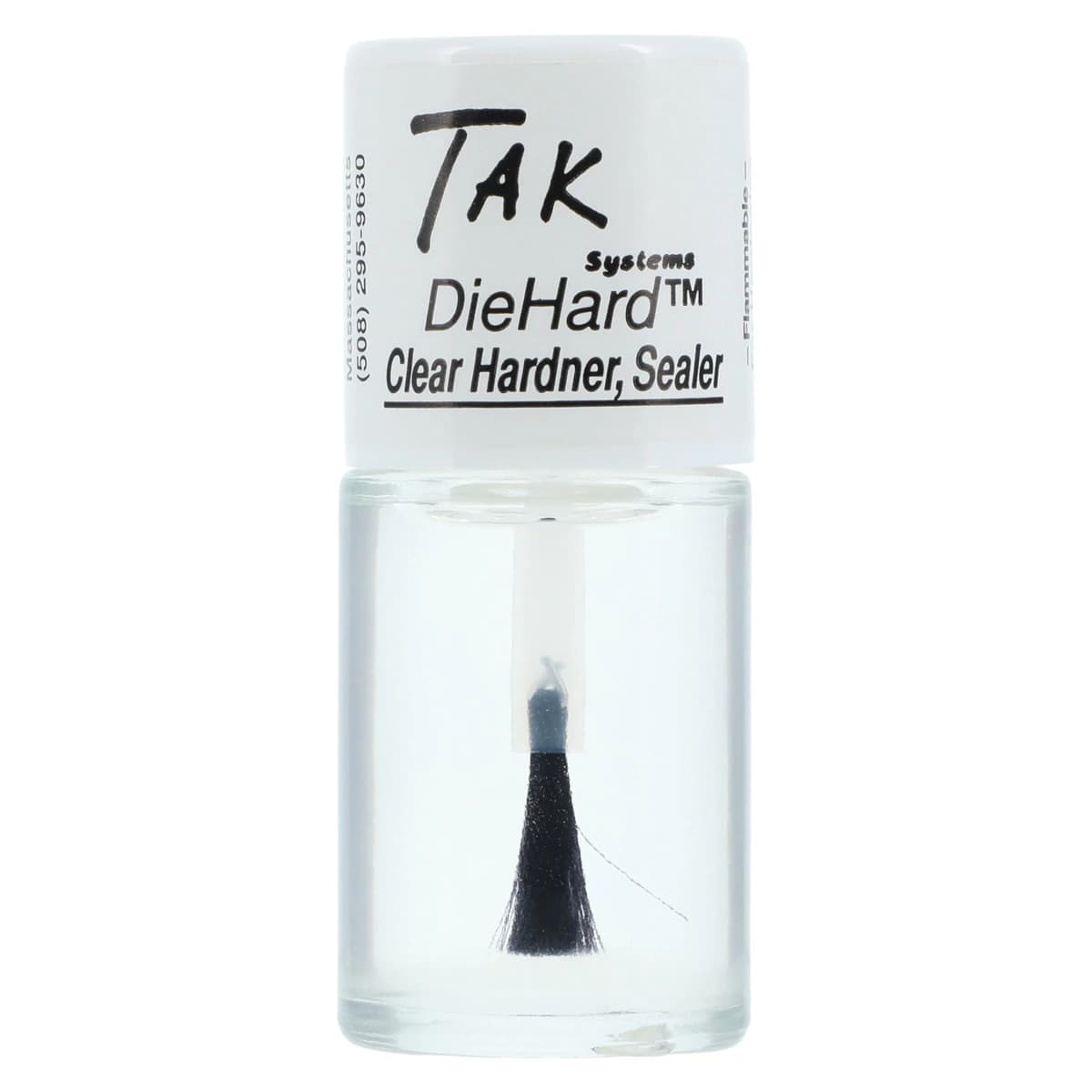 Tak Systems Die Hardener, Clear, 1/2 oz Bottle - Die Hardener - Image 1