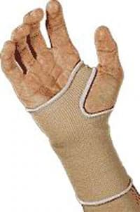 Scott Specialties Wrist Splint, Elastic Cotton, Adult Large, 6" - Wrist Splint Elastic - Image 1