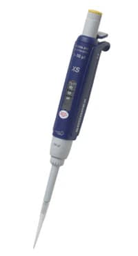 Acura 826 XS Single Channel Adjustable Pipette, 5-50 µL, Manual, Each - Pipette XS Single Adj - Image 1