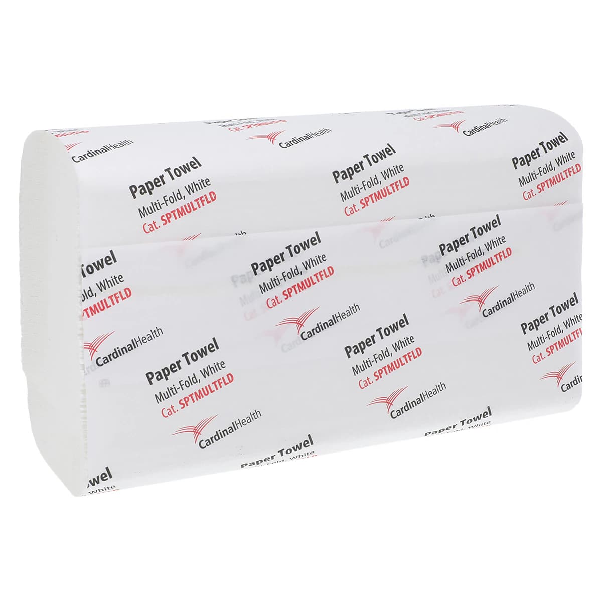 Cardinal Paper Towel Stand Multifold, Disposable, 100% Recycled Fiber, 1-Ply, 9.2 in x 9.4 in, White, 250 Sheets - Ppr Twl Stand Multifold 250Sht - Image 1