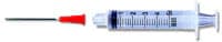 Becton-Dickinson Hypodermic Syringe with Needle, 18G x 1-1/2", 5 mL, Pink, Regular Bevel, Sterile, 100/Box - Syringe w/Blunt Fill Ndl 5cc - Image 1