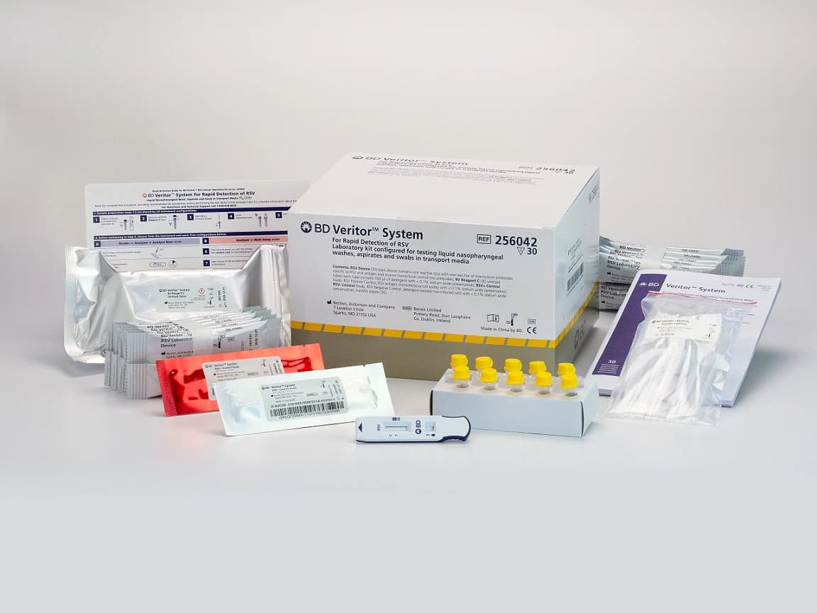 BD Veritor Clinical RSV Test Kit, Moderately Complex, 30 Tests/Box - BD Veritor Clinical RSV Test - Image 1