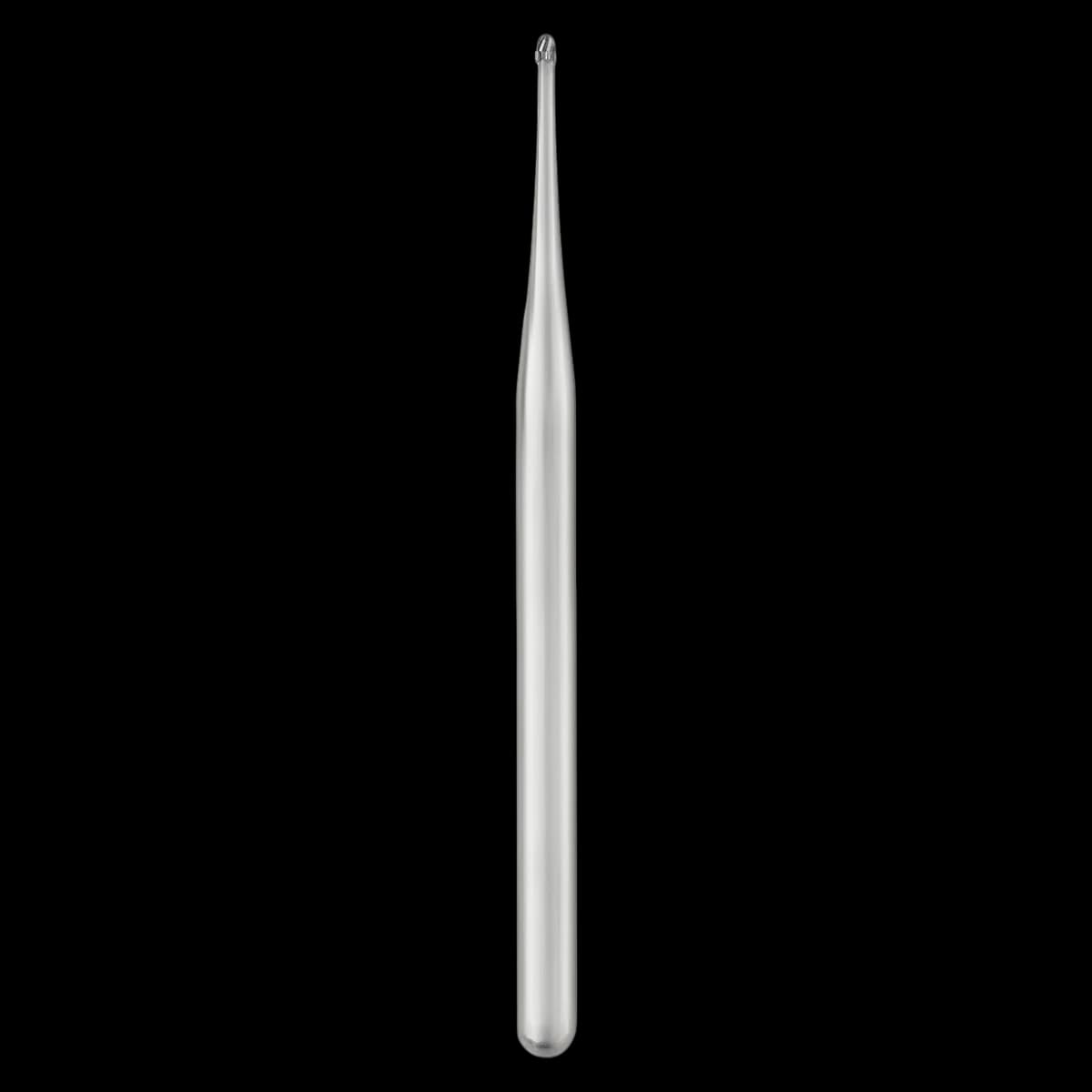 SS White Standard Operatory Carbide Bur, HP, Round #1/2, 0.6 mm Diameter, 0.5 mm Length, 100/Pkg - Standard Operatory Carbide Burs – HP, Round - # 1/2, 0.6 mm Diameter, 0.5 mm Length, 100/Pkg - Image 1