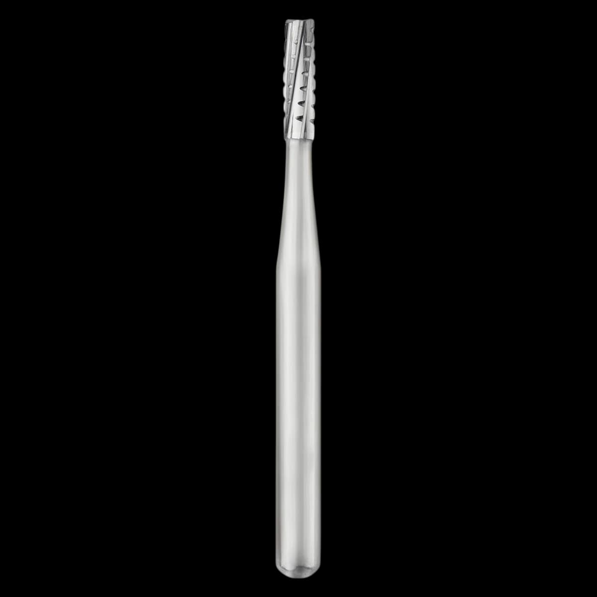 SS White 558 Carbide Bur, Sterile, Friction Grip, Straight Fissure Flat End Crosscut, 25/Pkg - 558 Bur Carbide Sterile FG Roll of 25 - Image 1