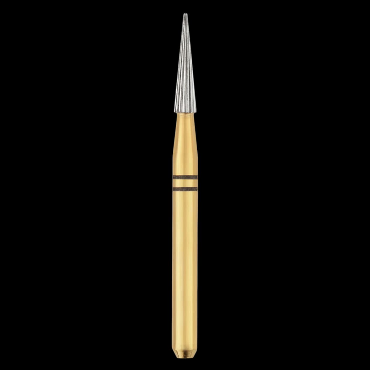 SS White SE6 Safe End Finishing Carbide Bur, 20 Blade, Friction Grip, Sterile, Roll of 25 - SE6 Blade Finish Dur Finish Sterile 20 Blades Roll of 25 - Image 1