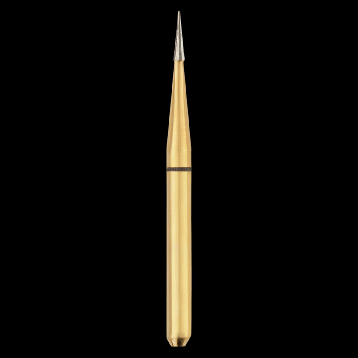 SS White Safe End SE3-10 Trimming & Finishing Carbide Bur, 10-Blade, Friction Grip, 0.8 mm Head Diameter, 5/Pack, 16006-5 - Safe End 5 Pack Precision Finishing 10 Blade Carbide FG Burs - Image 1