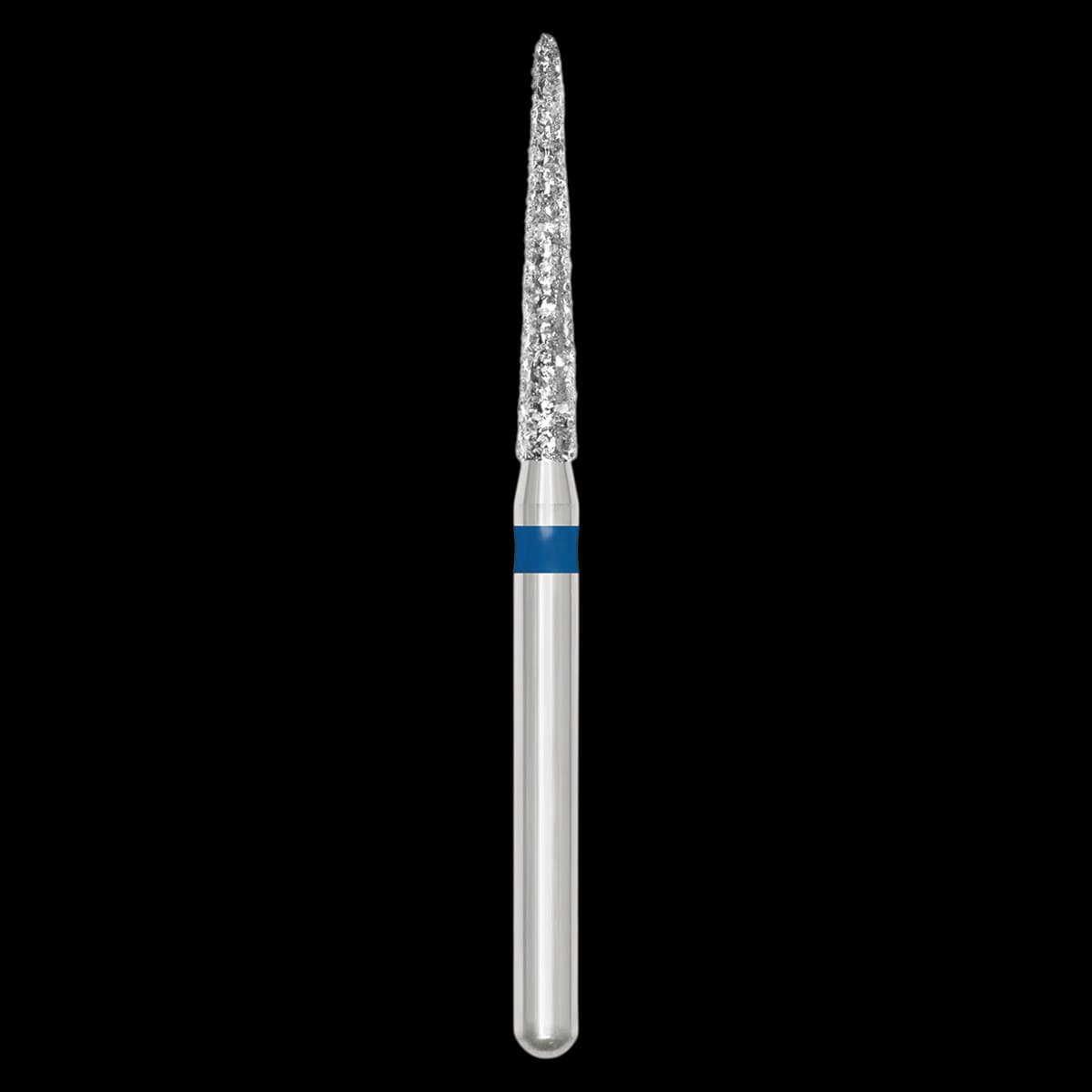 SS White Revelation Diamond Bur, Friction Grip, Medium, Needle Shape, #859-014M, 5/Pk - Revelation Diamond 859-014M 5/Pk - Image 1