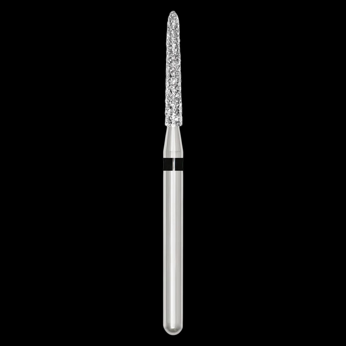 SS White Revelation Diamond Bur 878K-014SC, Super Coarse, Friction Grip, Curettage Modified Chamfer, 5/Pk, 91363-5 - Revelation Diamond 878K-014SC 5/Pk - Image 1