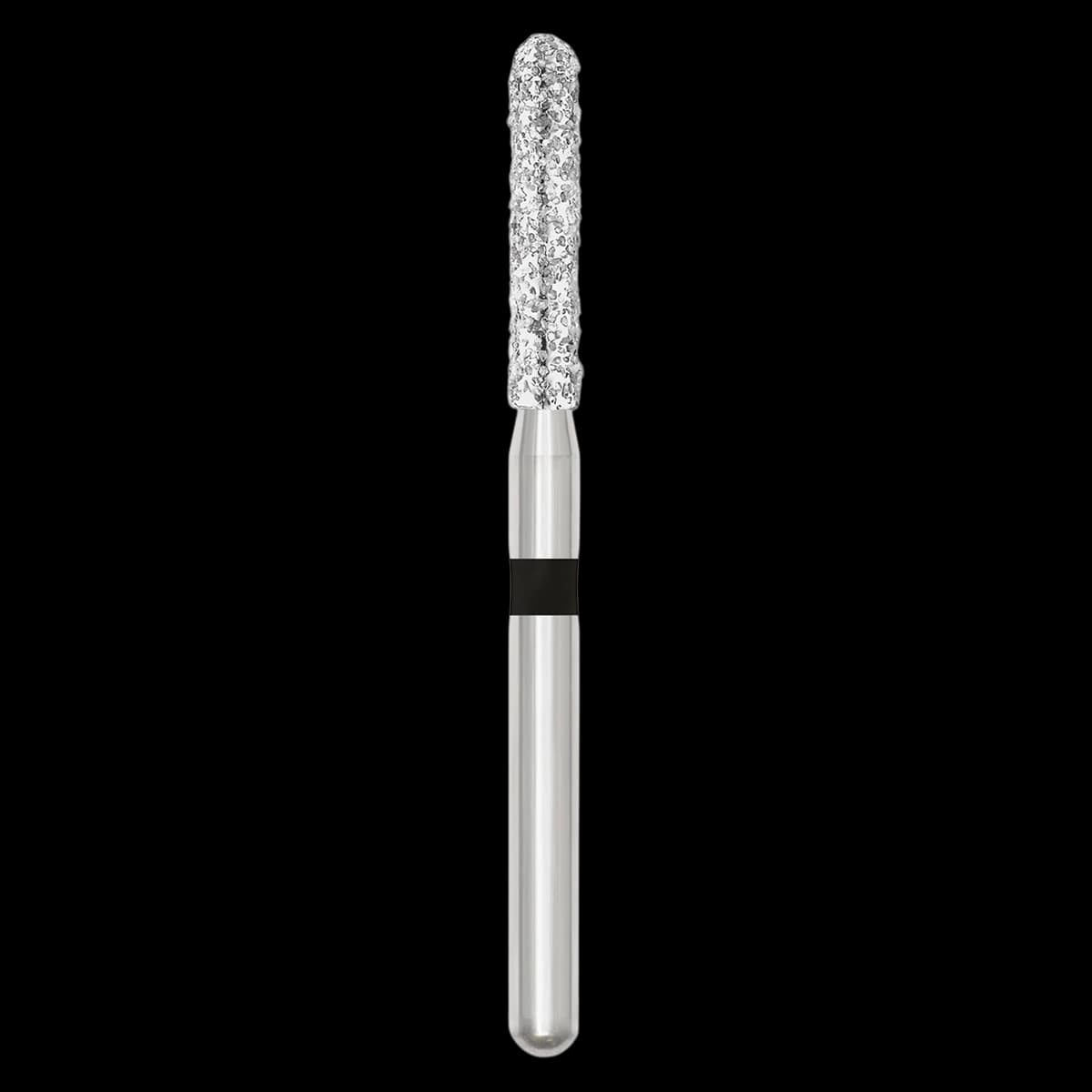 SS White Revelation Diamond Bur 881-016SC, Super Coarse, Round End Cylinder, Friction Grip, 5/Pk - Revelation Diamond 881-016SC 5/Pk - Image 1