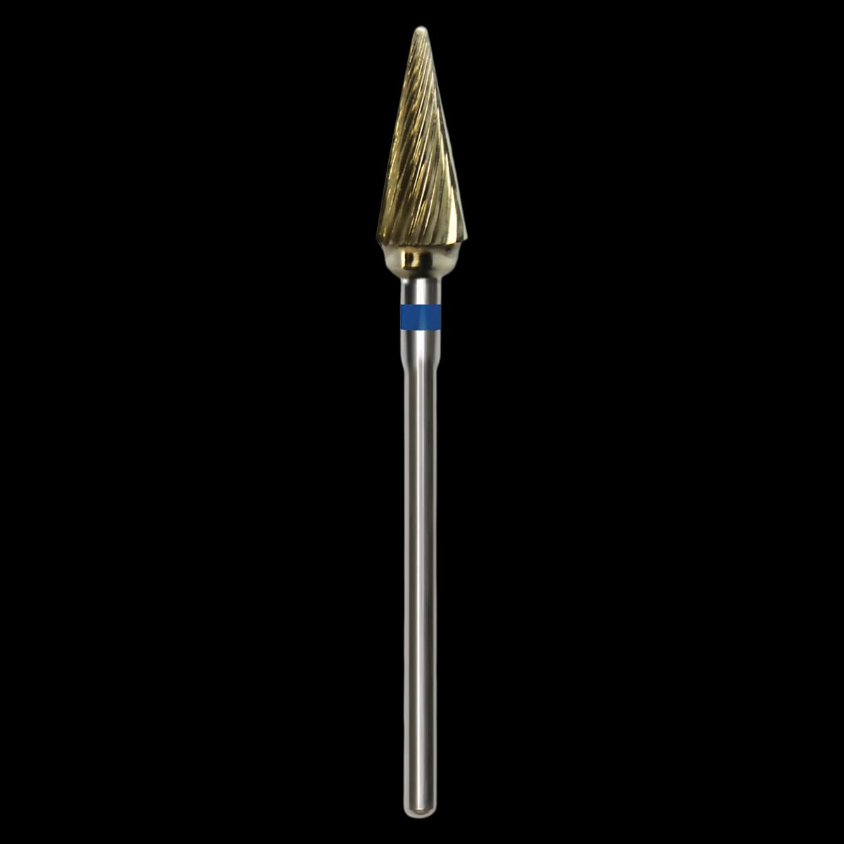 Great White Lab Series Carbide Bur, M Series, ISO 201, Spiral Fluted, 060 Head Diameter, HP Shank, GW257-060RM-4 - Great White® Lab Series Carbide Burs - M Series GW257-060 (ISO 201) - Image 1
