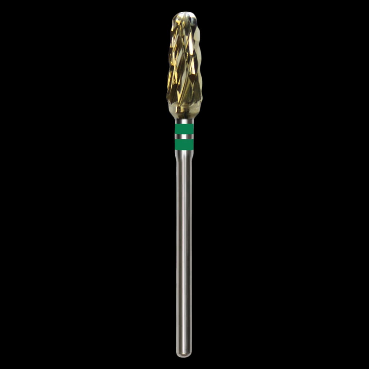 Great White Lab Series Carbide Burs, GE Series, ISO 200, Cross Cut, 060 Head Diameter, HP Shank, GW351-060 - Great White® Lab Series Carbide Burs - GE Series GW351-060 (ISO 200) - Image 1