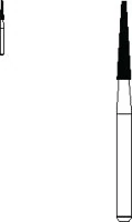 SS White Safe End Series SE8-20 Carbide Trimming and Finishing Bur, 20-Blade, 8 mm Head Length, Friction Grip, 5/Pkg, 16033-5 - Safe End Series, SE8 20 Blade, 8 mm, 5/Pkg, 16033-5 - Image 1