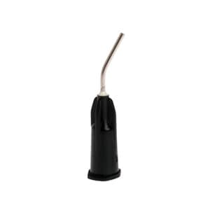 Quala Pre-Bent Dispensing Tips, 19 Gauge, Black, Bag of 100 - QUALA PRE-BENT DISPENSING TIPS 19G BLACK BG100 - Image 1