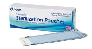 Advance™ Self-Sealing Autoclave Pouches, 2.75" x 9", Box of 200 - ADVANCE POUCHES 2.75 X 9 BOX/200 - Image 1
