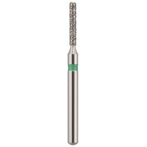 Advance Disposable Diamonds FG Short Flat End Cylinder 836S-012 Coarse #0712.7C, Pkg/25 - DISP DIAMONDS STERILE 836S-012C FLT END CYL SHT #0712.7C PK25 - Image 1