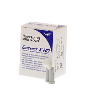 Esthet•X HD Micro Matrix Restorative, 0.25 g Compule Tip, Shade White (W Body), Package of 20 - Esthet•X® HD Micro Matrix Restorative 0.25 gm Compule Tip White- W Body Pkg/20 - Image 1