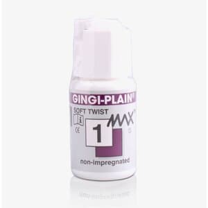 Gingi-Pak Max Soft-Twist Retraction Cord, Nonimpregnated, Size 1 Thin, 108 in. - GINGI-PLAIN CORD #1 THIN NON-IMPREGNATED - Image 1