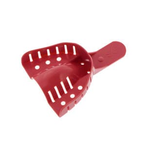 Sultan Dentray II Disposable Impression Trays, Large Upper, Perforated, Size #1, Pack of 12 - DENTRAY II TRAYS LG UPPER .#1 PERFORATED PK12 - Image 1
