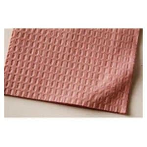 Tidi Products All Tissue Bibs, 3-Ply, 13" x 18", Mauve, Case of 500 - ALL TISSUE BIBS 3-PLY 13X18 MAUVE CS/500 - Image 1