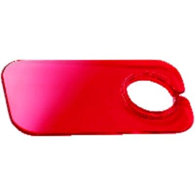 Patterson® Orange Curing Light Shield, Large, Reusable, Rectangular, for LED Curing Lights, 1/Pkg - Patterson® Orange Curing Light Shield, Large - Patterson® Orange Curing Light Shields, Large - Image 1