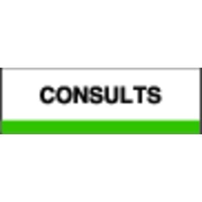 Patterson Office Supplies Index Tab, 1-1/4" W x 1-1/2" H, Consults, Dark Green Stripe, 100/Pkg - Index Tab, 1-1/4" W x 1-1/2" H, 100/Pkg - Consults, Dark Green Stripe - Image 1