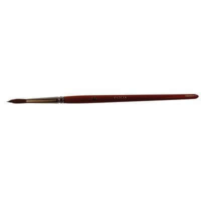 Dixon Red Sable Brush, Size #6, Single Brush - Red Sable Brushes - #6 - Image 1