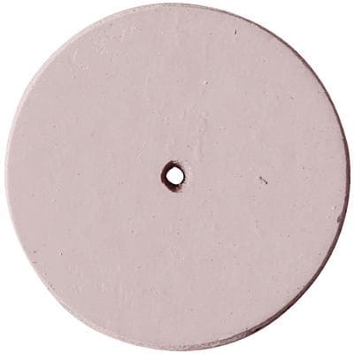 Pacific Abrasives Gold Flash High Shine Polisher, Unmounted Wheel, Pink, 7/8" Square, 100/Box - Gold Flash High Shine S/E - Image 1