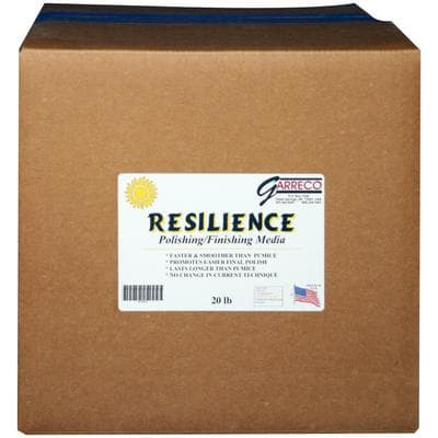 Garreco Resilience Acrylic Finishing Media, 20 lb Carton - Resilience Acrylic Finishing Media - 20 lb Carton - Image 1