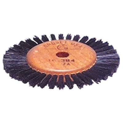 Dixon Wood Center Hub Brush Wheel, #B4, 1/Pkg - Wood Center Hub Brush Wheels – 1/Pkg - #B4 - Image 1