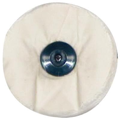 Finex Muslin Buffs with Plastic Centers - 4" x 36 Ply - Finex Muslin Buffs with Plastic Centers - 4" x 36 Ply - Image 1