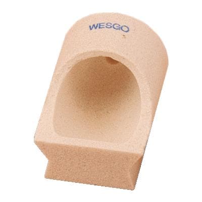 Dixon Type D Crucible with Key, Large (for Large Casting Machines), 1/Pkg - Crucibles - Type “D” with Key (for large machines) - Image 1