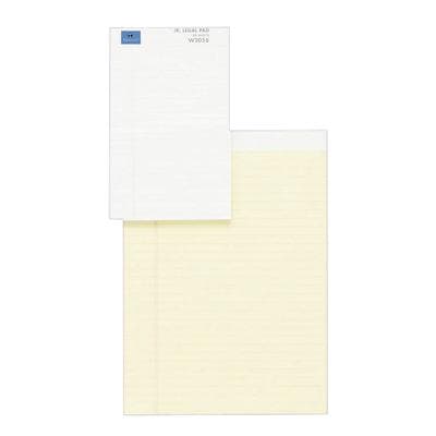Sparco Premium Grade Legal-Ruled Pads, Canary, 5" x 8", 50 Sheets/Pad, 12 Pads/Pkg, SPR 2058 - Sparco Premium Grade Legal-Ruled Pads – 50 Sheets/Pad - Canary, 5 x 8, 12 Pads/Pkg - Image 1